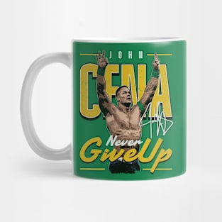 John Cena Never Give Up Mug